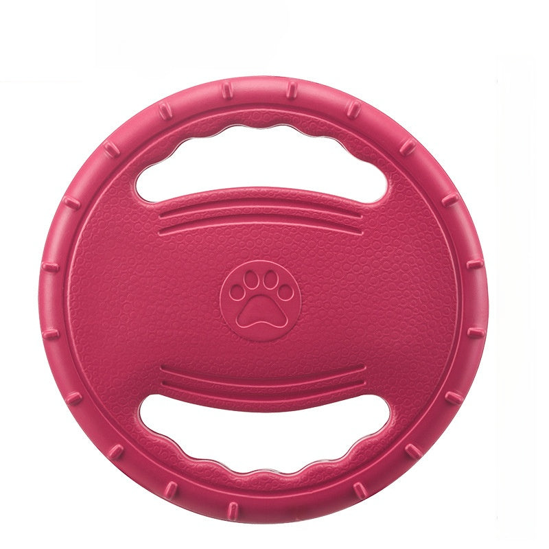Steering Wheel Frisbee – TPR Foam, Floatable – Dog Toy – 3 Colors