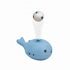 Squeaky Cat Toy – Floating Whale & 2 Balls – Electric Interactive – Blue